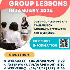 THAI GROUP LESSONS IN JANUARY 2024